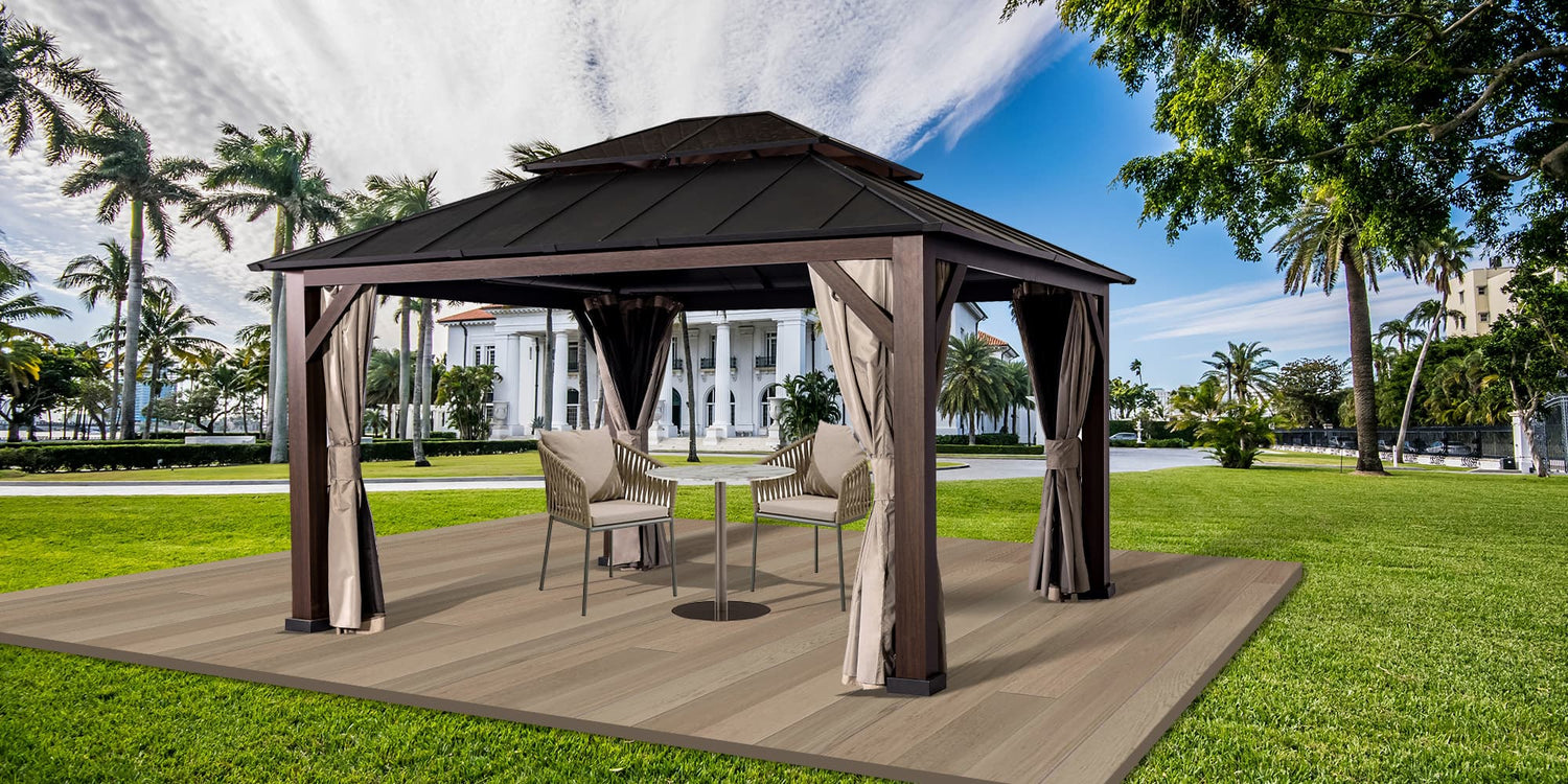 How to Make a Home Oasis: Get a Gazebo!