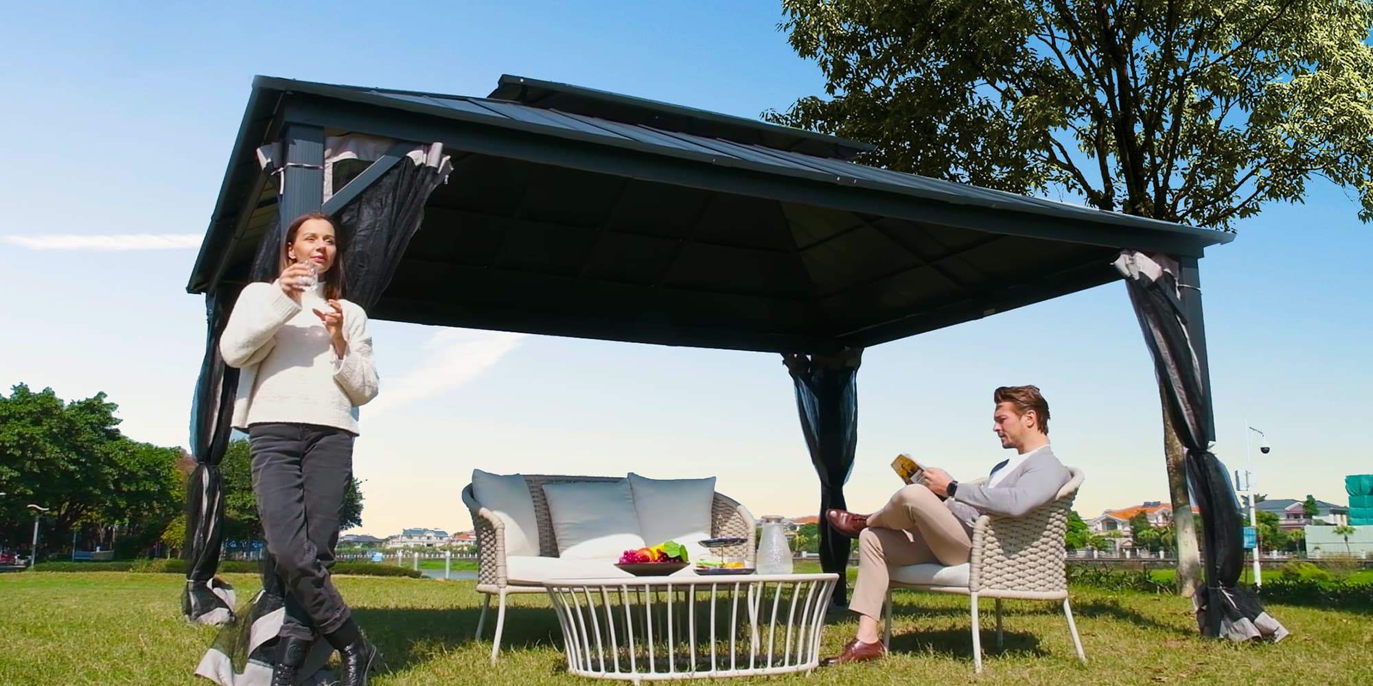 10 Happy Moments You Can Enjoy in Your Backyard Gazebo