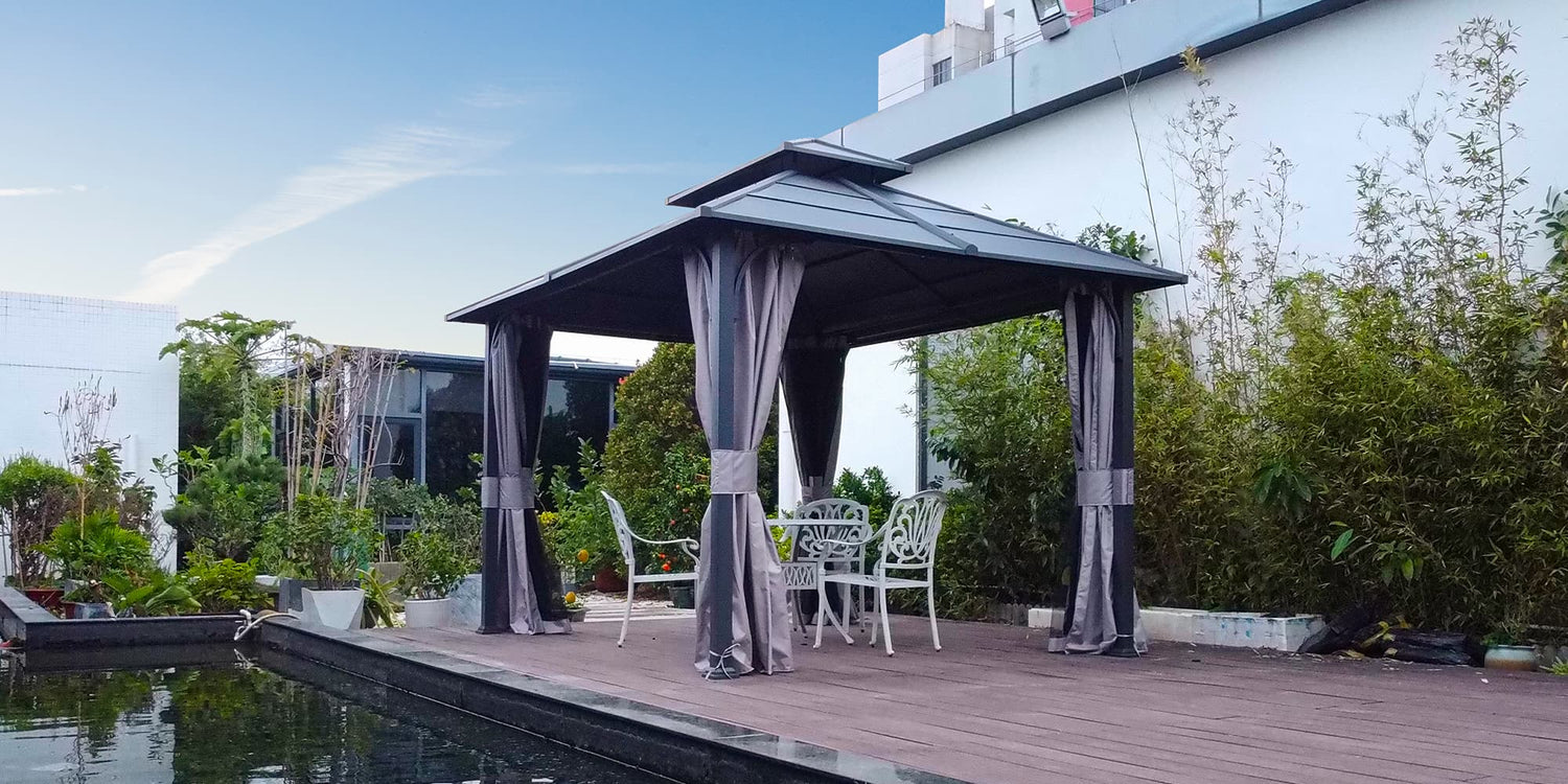 6 Olilawn Gazebos to Choose from to Create Your Perfect Outdoor Living Space for Year-Round Enjoyment