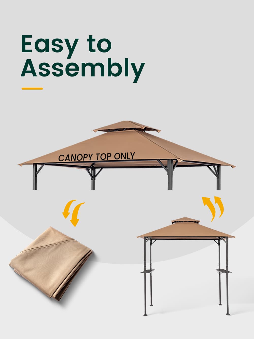 durable canopy for grill gazebo