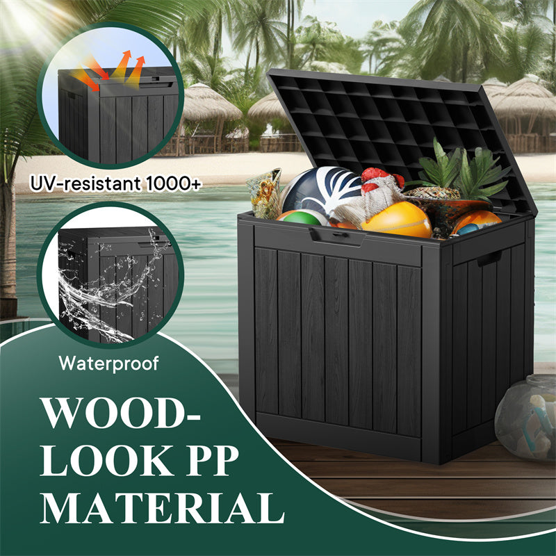UV-resistant 1000+
WOOD LOOK PP MATERIAL
Waterproof