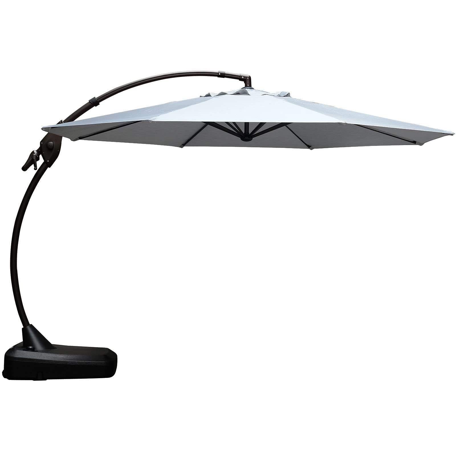 12ft Outdoor Large Patio Aluminum Cantilever Umbrella