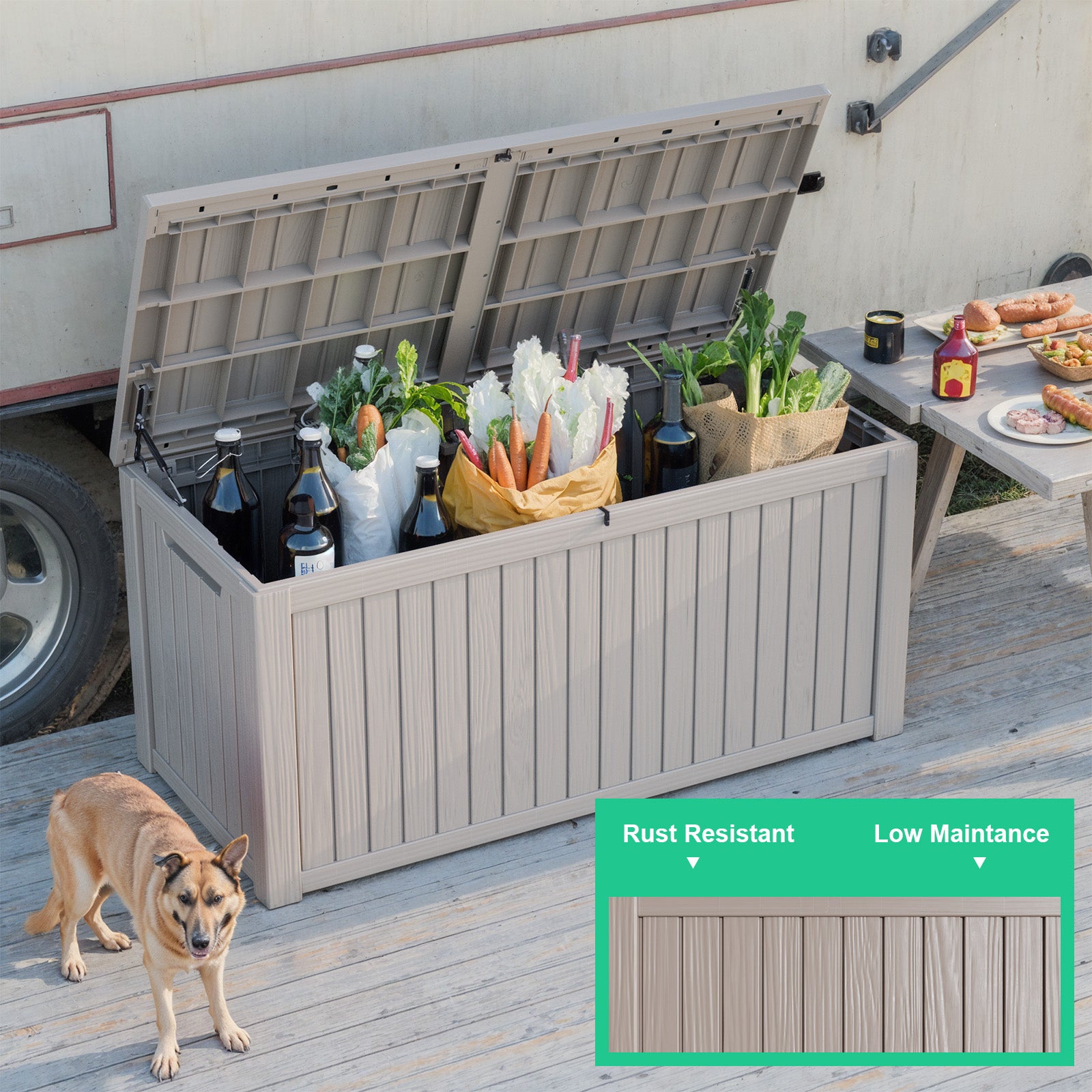 Rust Resistant Low Maintance