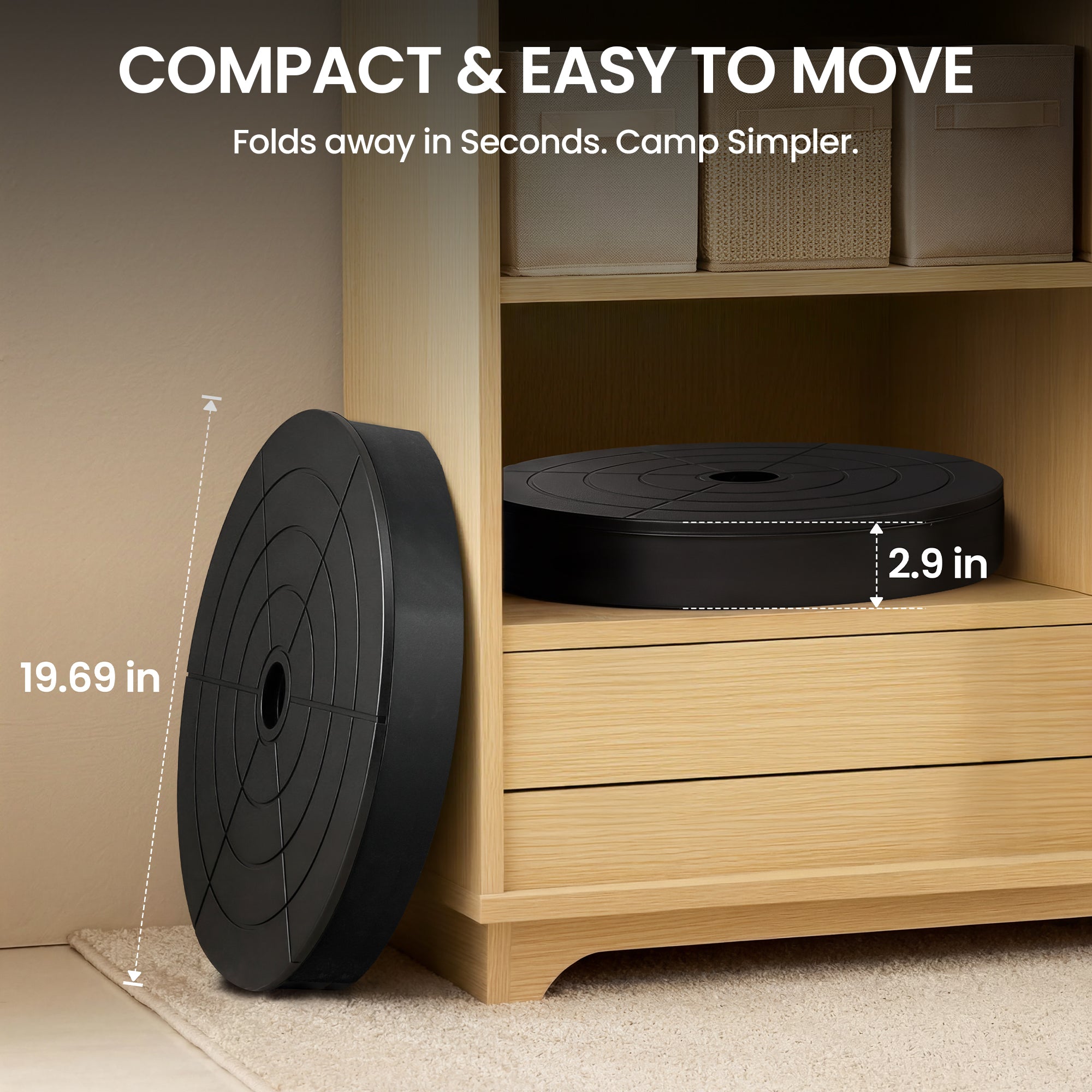 OLILAWN Heavy-Duty Patio Umbrella Base,110lb Capacity Fillable Planter Umbrella Stand Fits Up to 1.9" Pole-OL-HT043