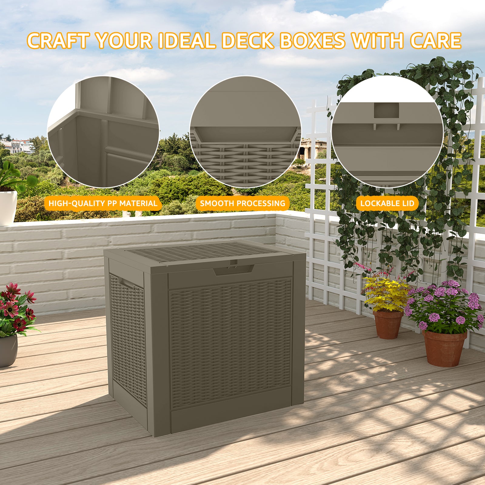 CRAFT YOUR IDEAL DECK BOXES WITH CARE