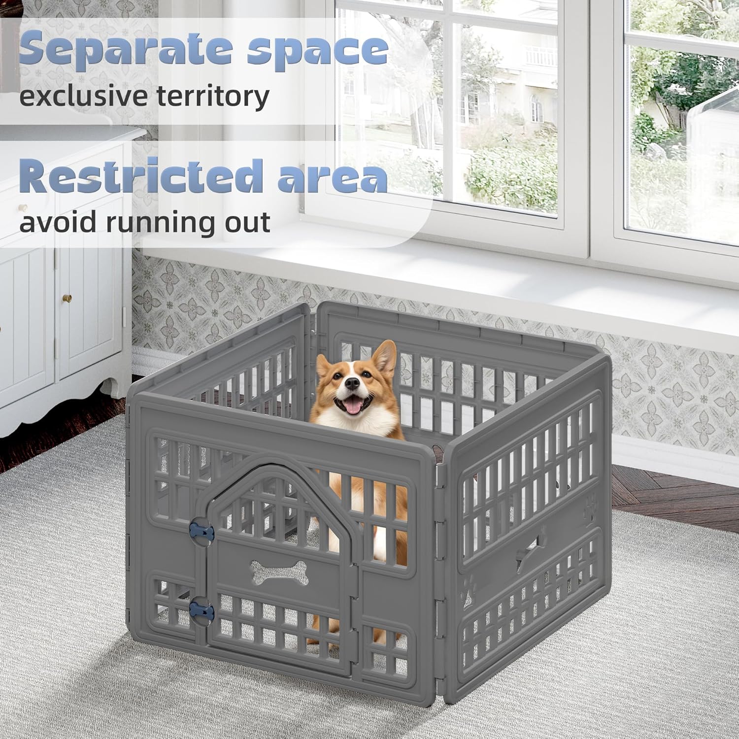 Separate space
exclusive territory
Restricted area
aviod runnning out