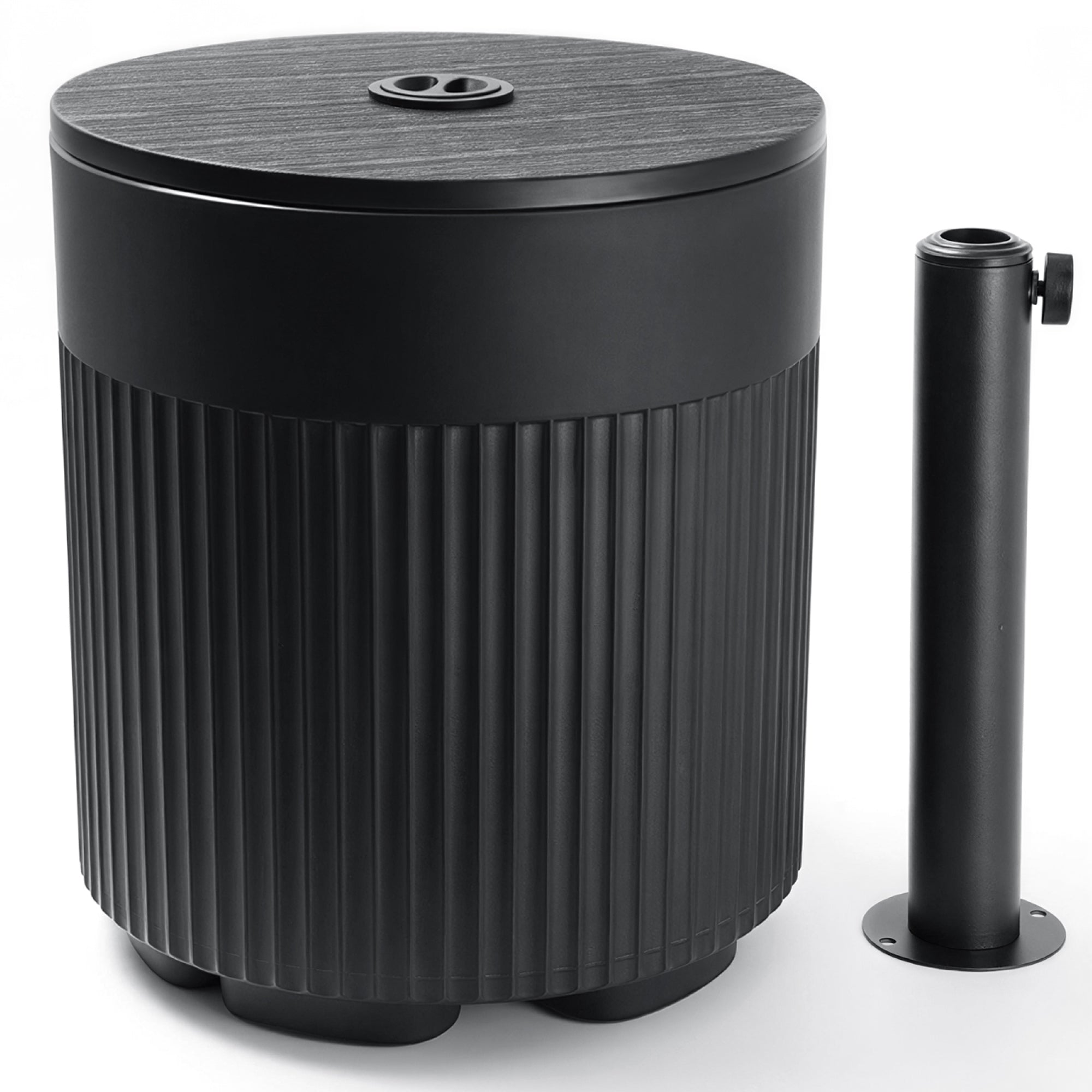 OLILAWN 90lb Patio Umbrella Base, Outdoor Umbrella Base Water Filled Stand-ol-ht044