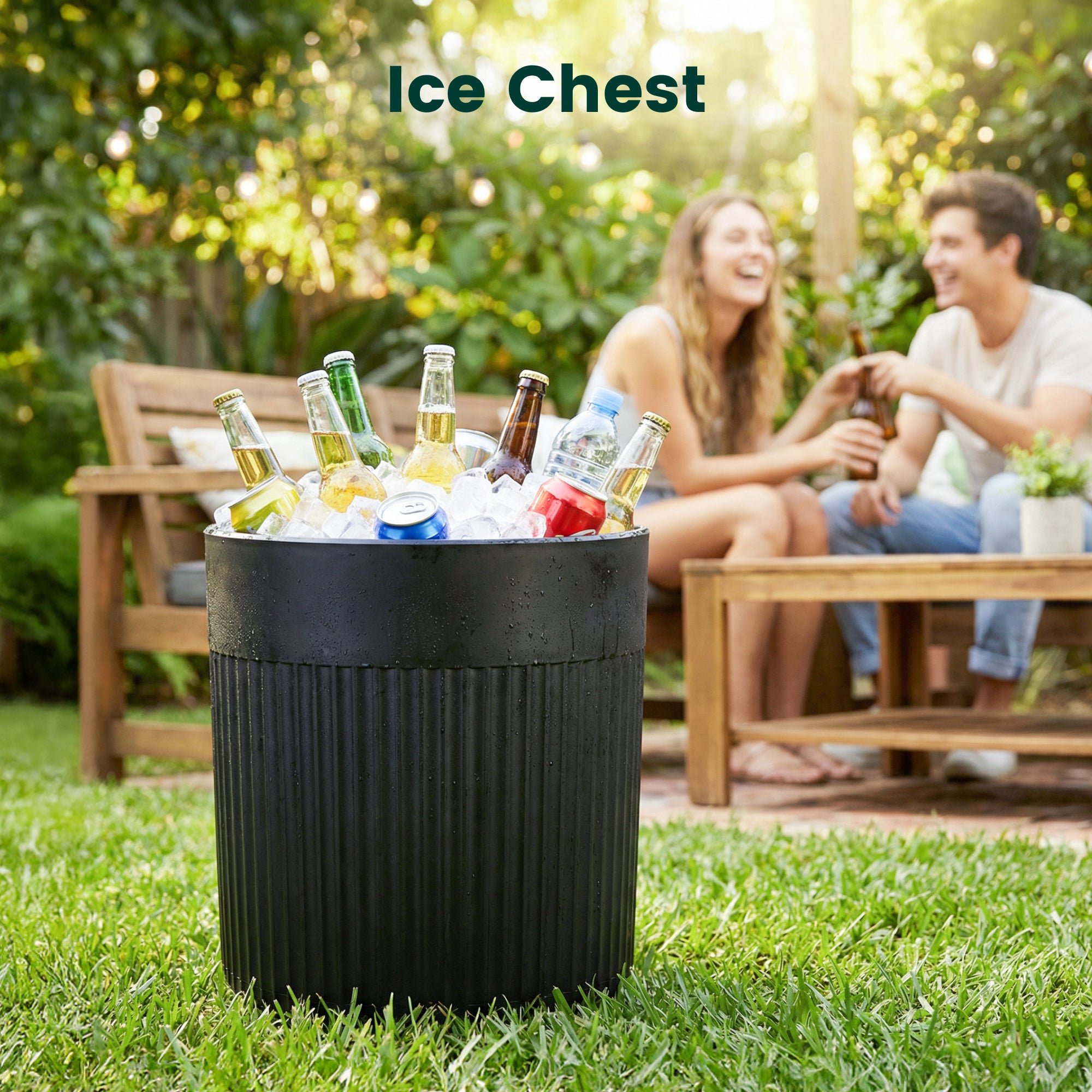 OLILAWN 90lb Patio Umbrella Base, Outdoor Umbrella Base Water Filled Stand-ol-ht044