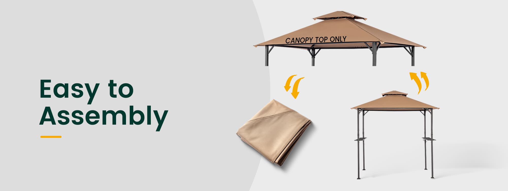 durable canopy for grill gazebo