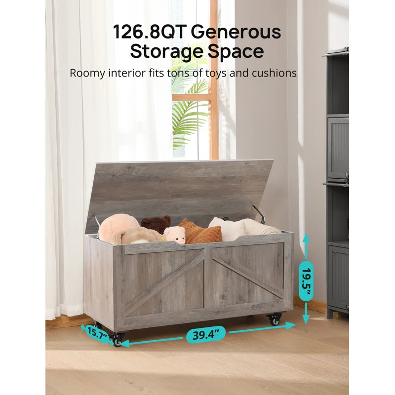 Upgraded 2025 Versatile Modern Storage Bench EJ-EN007