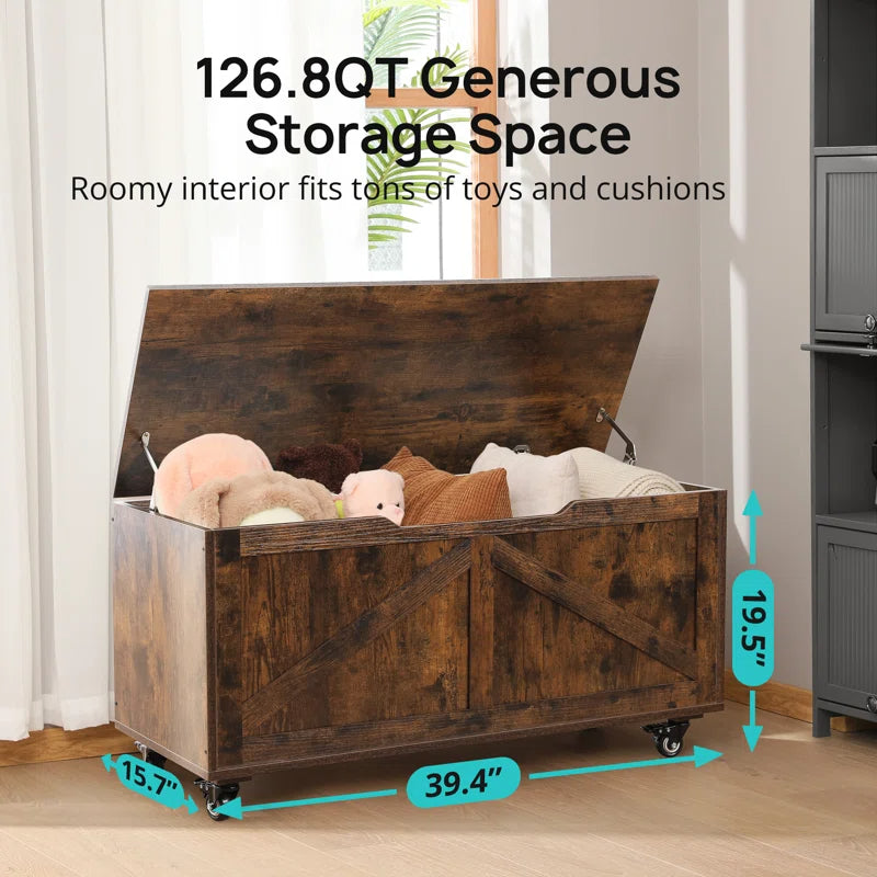 Upgraded 2025 Versatile Modern Storage Bench EJ-EN007