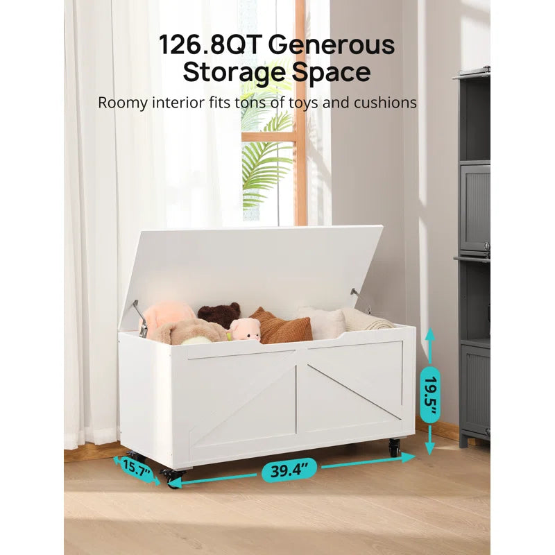 Upgraded 2025 Versatile Modern Storage Bench EJ-EN007