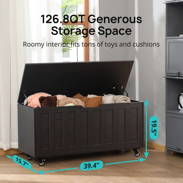 Versatile Storage Bench with Casters EJ-EN007