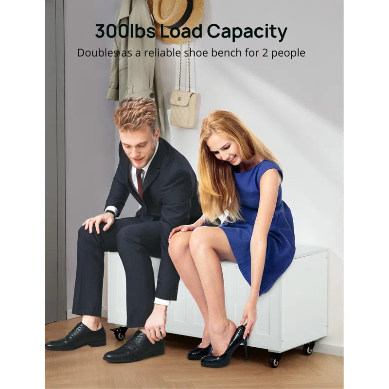 Versatile Storage Bench with Casters EJ-EN007