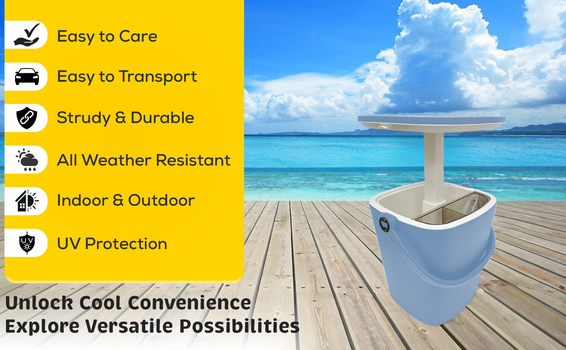 Unlock Cool Convenience
Explore versatile possibilities