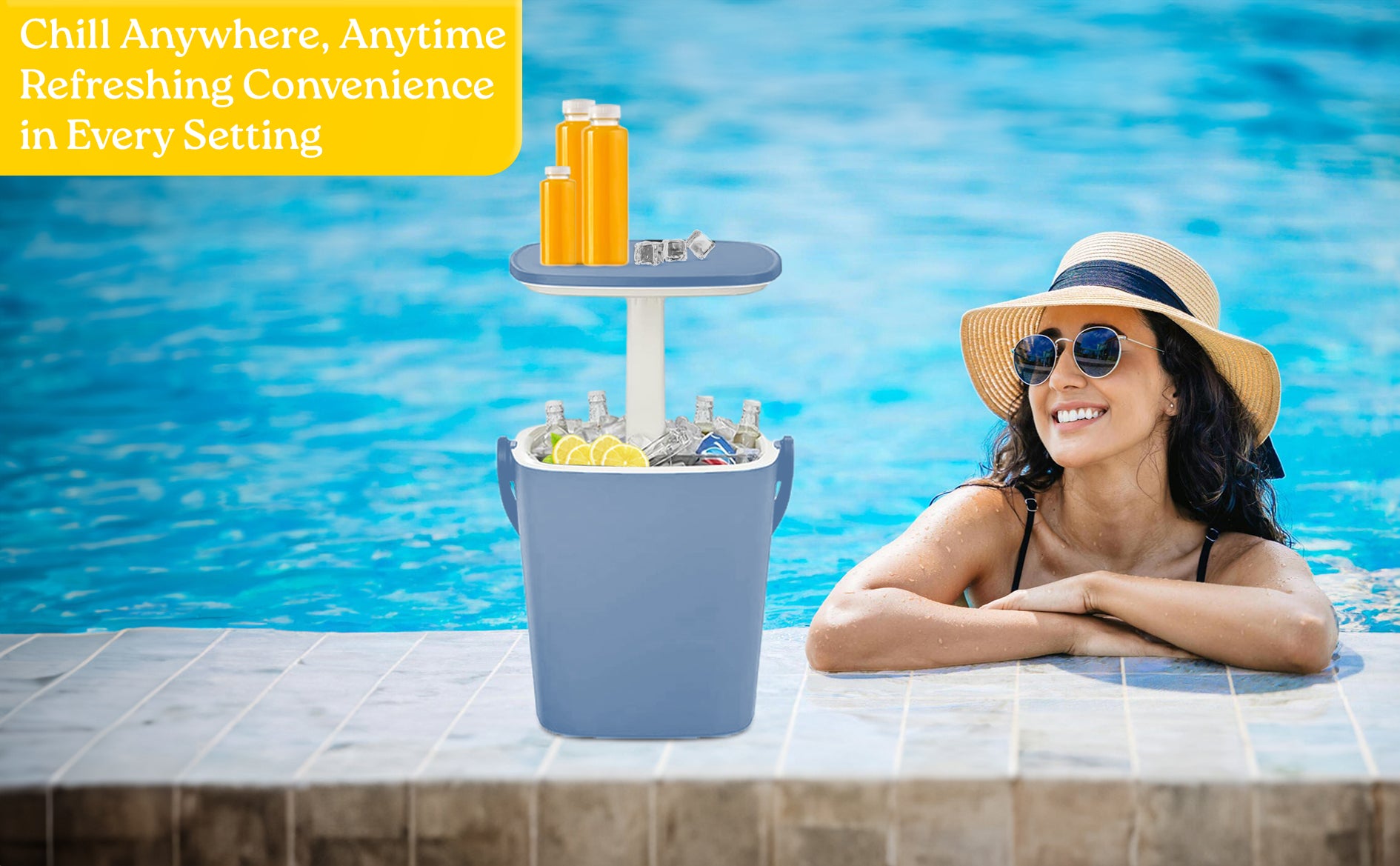 CHILL BY THIS OUTDOOR ICE BUCKET