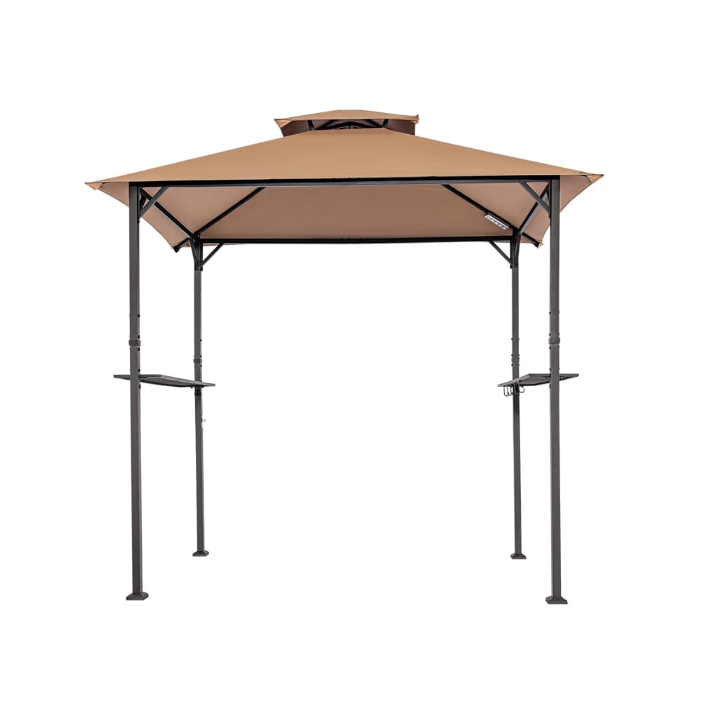 Olilawn 8' x 5' Volcano Grill Gazebo with Double Top