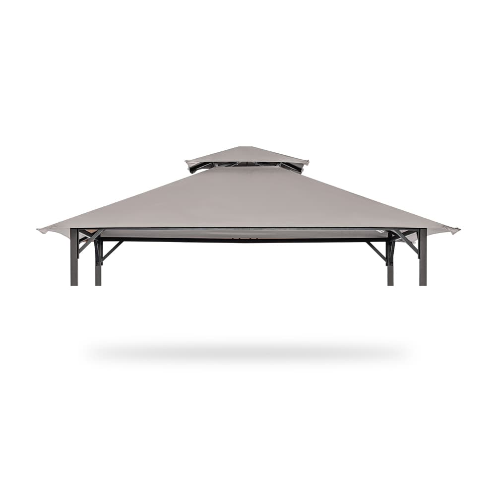 light gray replacement canopy for grill gazebo