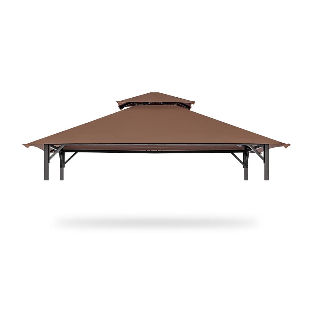 brown replacement canopy for grill gazebo