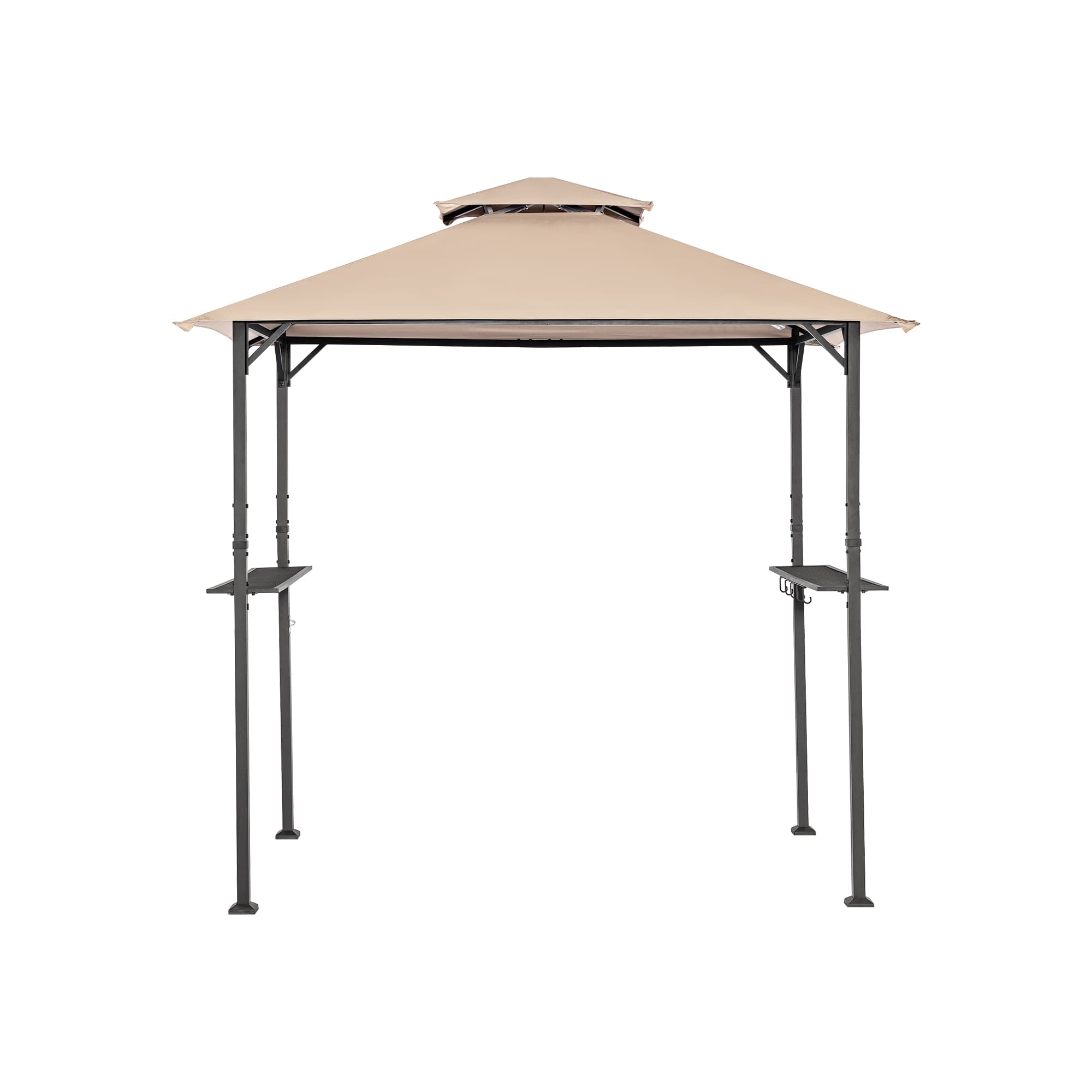 Olilawn 8' x 5' Volcano Grill Gazebo with Double Top