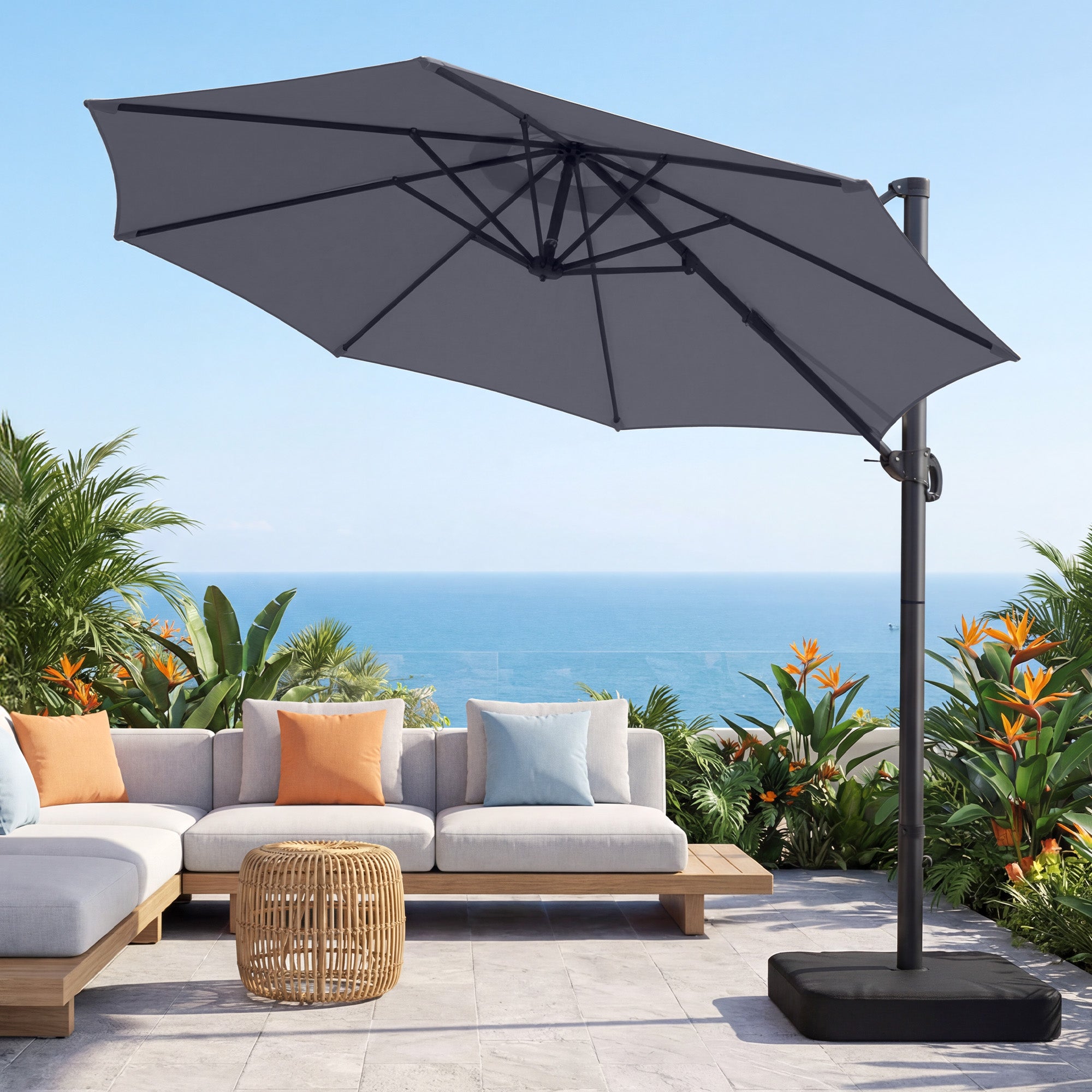 OLILAWN 10ft Patio Umbrella