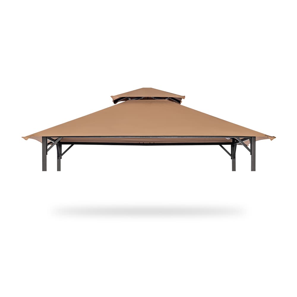 Khaki replacement canopy for grill gazebo