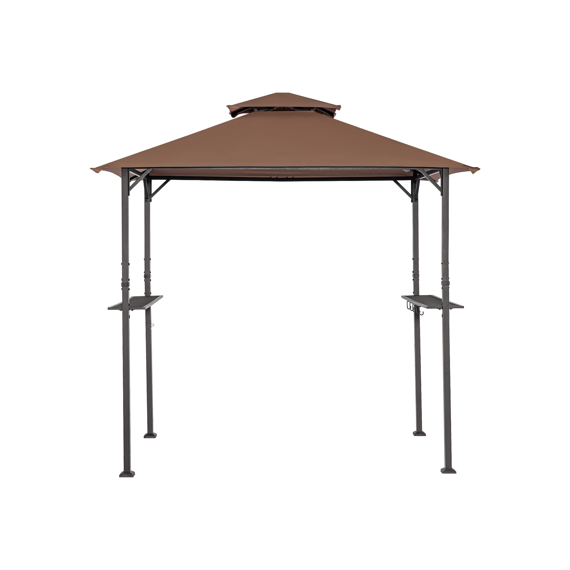 Olilawn 8' x 5' Volcano Grill Gazebo with Double Top